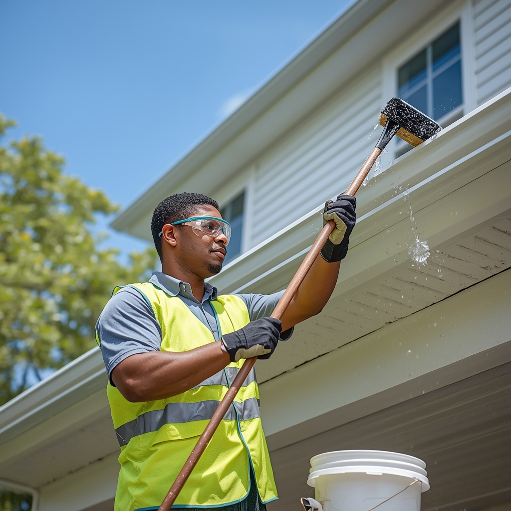 Soffit wash