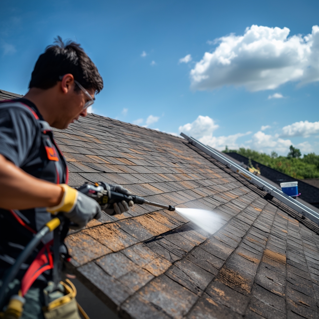 Clean roof result