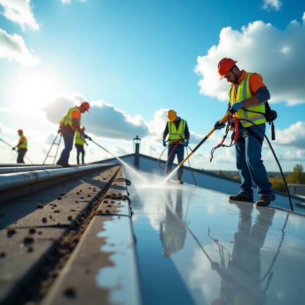 Flux_Dev_Highresolution_stock_photo_of_a_professional_roof_cle_0